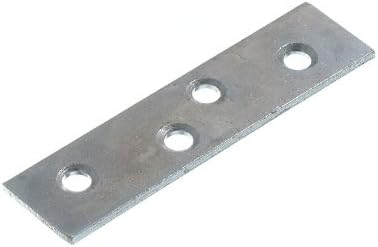 One Stop DIY 120 x STRAIGHT MENDING REPAIR PLATE 75MM (3 inch) BZP STEEL NEW