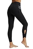 Fabletics Women's Oasis PureLuxe High-Waisted Twist 7/8 Legging, Workout, Yoga, Light Compression, B