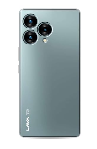 Image of COVERBLACK Soft Rubber Silicon Clear Back Cover Compatible Model for Lava Blaze Curve 5G - Transparent