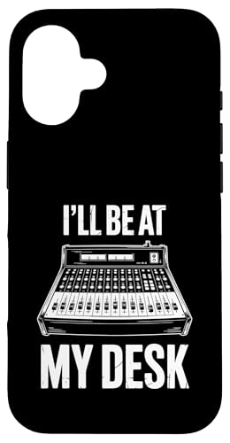 Ill Be At My Desk �T�E���h�G���W�j�A �I�[�f�B�I�~�L�T�[ ���y�v���f���[�T�[ �X�}�z�P�[�X iPhone 16 �p