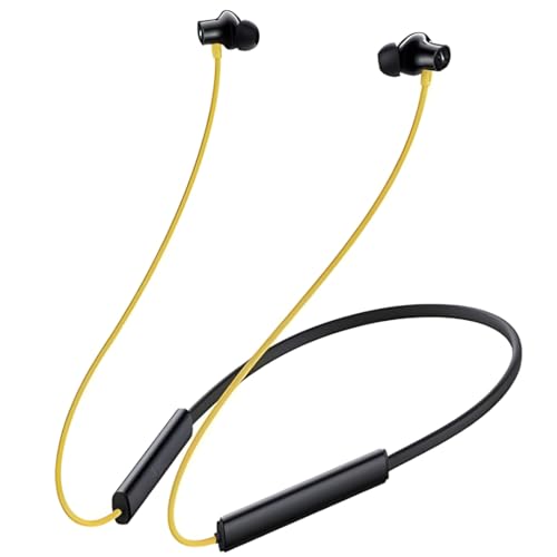 Wireless 3 Bluetooth Neckband Earphones with 13.4mm Dynamic Driver, In-Ear Magnetic Earbuds, 32H Playback, Fast Charging, Low Latency, IP55,...