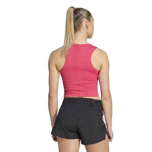 Top Adidas Adi365 running crop pour courir en été rose taille M - 2