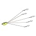 Yum Lures Yumbrella 3 Wire Rig, Multi, One Size