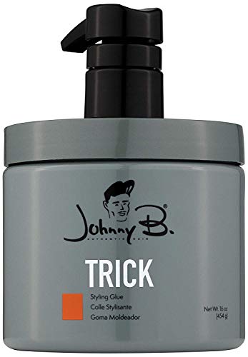 Johnny B Trick Styling Glue With Pump (16 ounce)