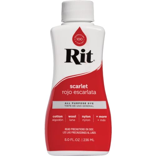 Rit 88050 8 Oz Scarlet Liquid Dye