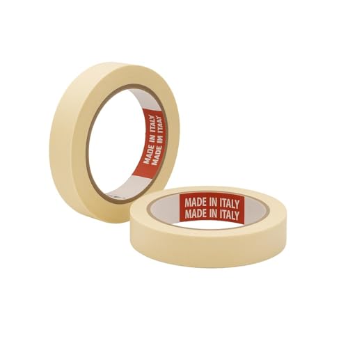 Palucart 16 Rotoli nastri in carta gommata adesiva 19 x 50 carta adesiva per mascheratura