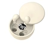 Mini Earbuds, Smallest Wireless Bluetooth Earbuds for Small Ear Canal, Ergonomic Comfort Fit, Premium Sound, 4-5H Playback, 24H Charging Case with Battery Percentage