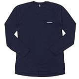 [モンベル] アンダーウェア メンズ インナー ジオライン L.W.ラウンドネックシャツ 1107732 (ネイビー(NV) /XL)