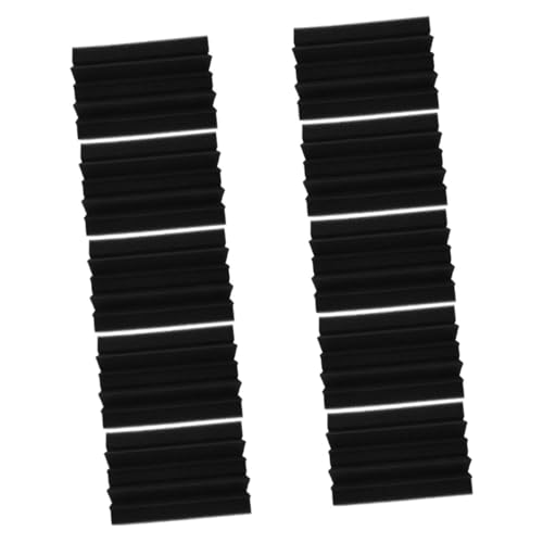 SUPVOX 10pcs Paneles Absorbentes de Sonido para Pared para Estudio Teatro Trampas de Graves en Esquina Paneles de Aislamiento Acústico miniatura 1
