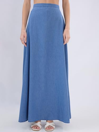 Globus blue denim skirt – image 3