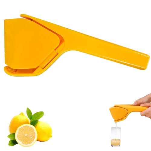 1PC Manual Citrus Juicer Lemon Squeezer, Hand Press for Lemon & Lime, Easy-to-Use Hand Juicer for Fresh Fruit Juice, Compact and Efficient for Quick Juicing, Excellent Citrus Squeezer for Kitchen Use