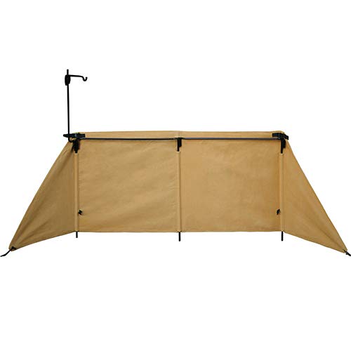 [クイックキャンプ] 焚火陣幕-homura サンド QC-WS コットン キャンプ アウトドア アイアン 焚火 防風 風よけ ウィンドスクリーン 焔