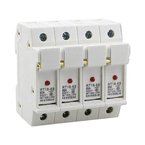 Fusible 10x38 R015 RT18 RT14 4P 63A pour tableau electrique