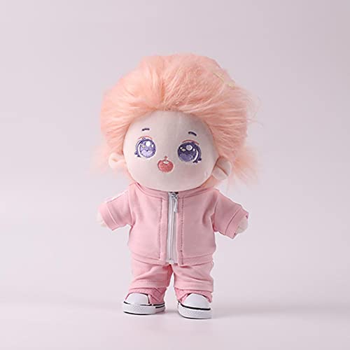Niannyyhouse Sportswear Uniforms 7.8"（20Cm） Plush Doll Stuffed Figures Toys Clothes (Pink) #TOP1