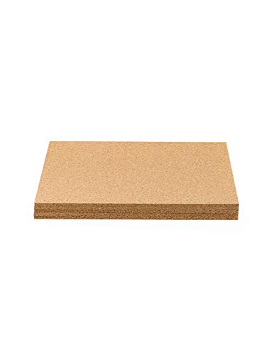 Cork Sheet With Adhesive 12" X 12" X 1/2" - 5 Pack #TOP3