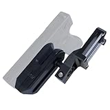 Pro Heavy Duty Competition OWB Holster for Glock, 1911 Steel Frame, CZ Shadow 2, SV/DVC 2011 — Adjustable Cant & Retention, Open-Bottom for Compensator Pistols, IDPA/IPSC/USPSA/3-Gun Shooting