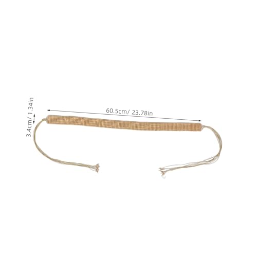 Handmade Boho Waist Belt with Wooden Beads Vintage Belt for Women for Dresses Jeans Skirts Fit for Individual Style Expression2