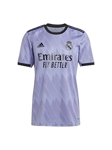 Adidas Real Madrid, Hombre Camiseta, Temporada 2022 23 Oficial Segunda Equipación