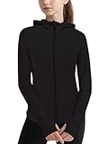 LIONJIE Girls Rash guard Long Sleeve Jackets Zipper Athletic Hoodie Top Fishing Hiking UV Protection Outerwear
