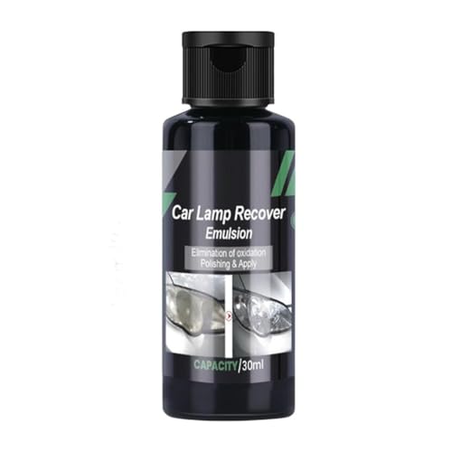 BeamRevive Car Lamp Recover Emulsion Nexa, BeamRevive Elimination of Oxidation Polishing & Apply for Car Headlights and Plastics (30ML)