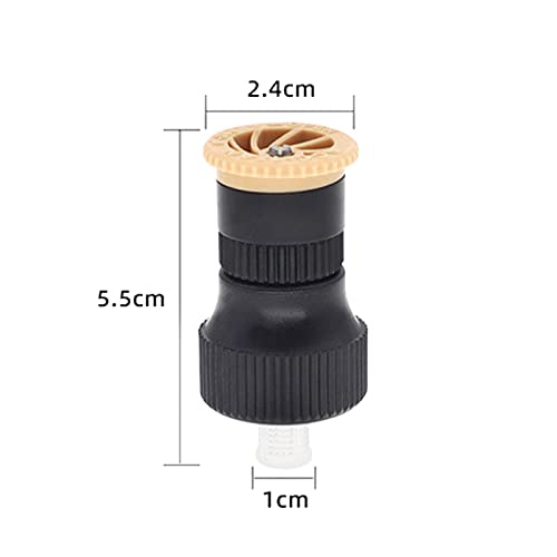 Bothyi Sprinkler de ajustável com rotação de 360 divertido grande área de sprinkler de jardim