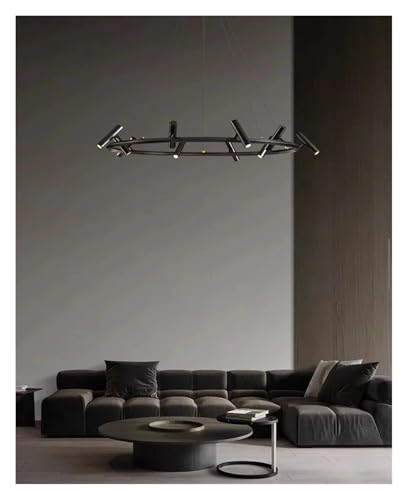 Plafonnier LED design nordique pour illuminer chaleureusement le salon