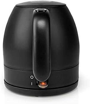 NEDIS kettle | 1.0L | 360 degree rotatable | Concealed heating element | Strix® Controller | Boil-Dry Protection 0.80m Black