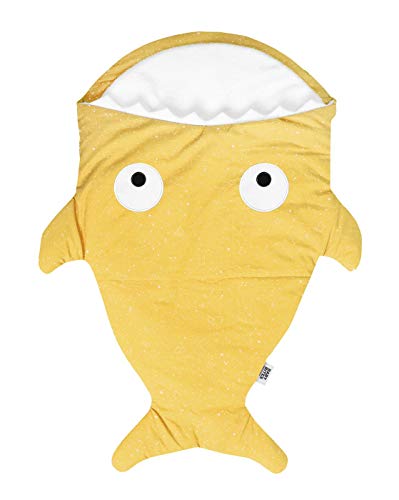 Baby Bites ORIGINAL - Saco de dormir AMARILLO, estampado CONSTELACIONES - Modelo INVIERNO