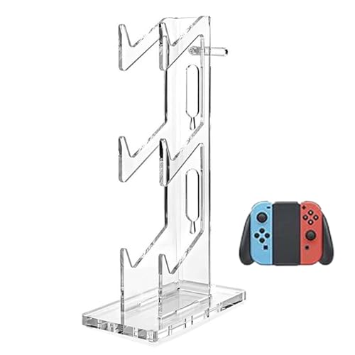 Supporto Per Controller Trasparente - Display Organizzatore Di 3 Livelli Di Gioco Casco Ufficio E Tavolo