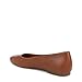 Vionic Womens Orinda Ballet Flat Tan Brown Leather 8 W