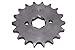 Trkimal Motorcycle 428 Front Sprocket for 50cc 70cc 90cc 110cc 125cc 140cc 160cc Dirt Pit Bike Mini Bike TaoTao Roketa Coolster Sunl Lifan Loncin ATV Quad 4 Wheeler Moped (428-18T, 20MM)