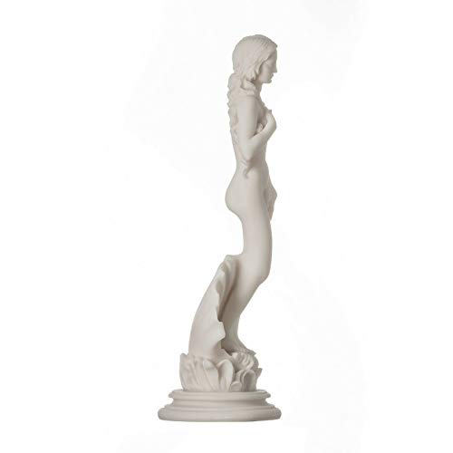 Estatua griega de la diosa Afrodita en alabastro 9.8 pulgadas miniatura 2