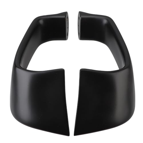 2 個のオートバイウイングレット YZF R1 2015-2023 用、YZF R6 2017-2022 用 ABS オートバイウイングレットフェアリングウイングキットオートバイ空力ウイングレットセット (Matte Black)