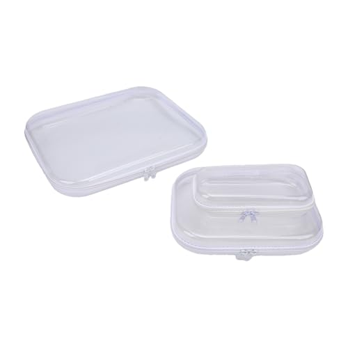 Bolsas de almacenamiento transparentes de carcasa dura compacta 3
