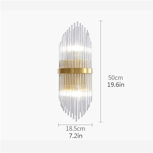 Lustre cristal ZR98US applique murale intérieure salon