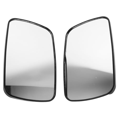 ifundom Specchietti Retrovisori per Carrelli Elevatori 2 Pezzi Specchio di Sicurezza Grandangolare Nero Rivestimento Antiappannamento Resistente Agli Urti Installazione Rapida per