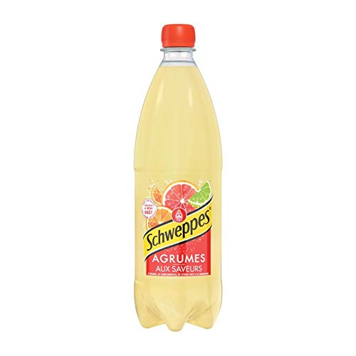 Schweppes - Cítricos, 1 l, 5 unidades - Se vende en set - Envío gratuito en Francia