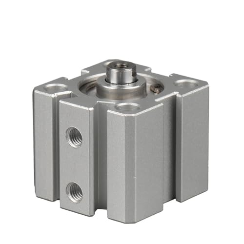 Vérin pneumatique SDA 16mm course 10mm double effet mince - 4