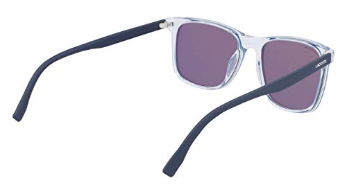 Lacoste L882S-414 Lunettes de Soleil, Crystal/Navy, Taille Unique Homme - Image 8