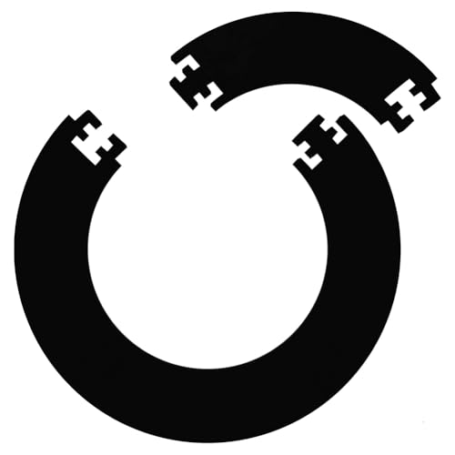 Wesafrae EVA Dartboard Surround Puzzlering Design Boardring Dartboard Wandschutz Boardwand Backboardring