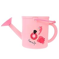 JOINPAYA Plastic Flamingo Watering Can with Long Spout for Garden Plants Lightweight and Stable Watering Pot for Leakproof Base for Outdoor and Indoor Use