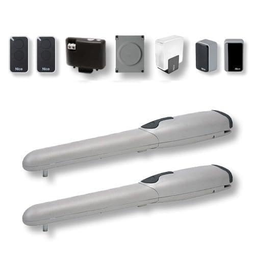 KIT CANCELLI A BATTENTE CON ANTE MAX 2M 24VDC NICE WINGOKIT 4024 WINGO4024BDKCE