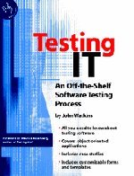 Testing IT: An Off-the-Shelf Software Testing Process