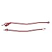 A-Premium Red Shift Linkage Kit Compatible with Honda Civic CRX 1988 1989 1990 1991 2-PC Set