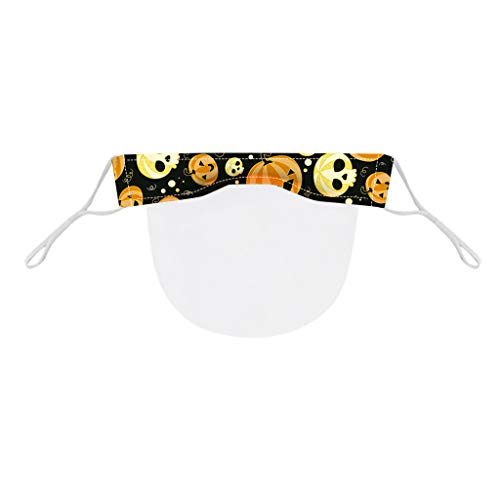 Preisvergleich Produktbild SHUANGA transparent Gesichts Mund, Wiederverwendbare Staubschutzn, Süße Mundschutz Kälteschutz für Unisex wandern Radfahren Camping Outdoor außenbereich Home Office Face Cover Design für Taubstumm