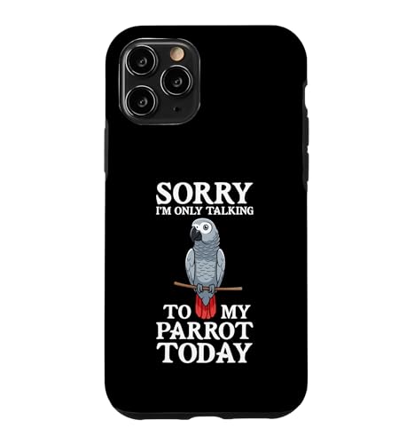 Only Talking To My Parrot - �A�t���J���O���[�f�U�C�� �X�}�z�P�[�X iPhone 11 Pro �p