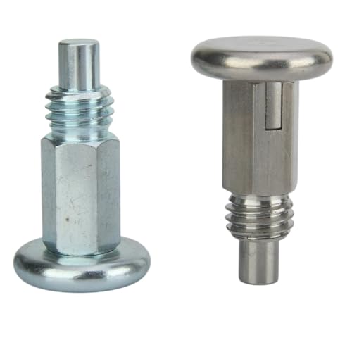 All Steel self-Locking Return indexing Bolt Spring Plunger indexing pin Without nut(YK231-B,M6 1.0)