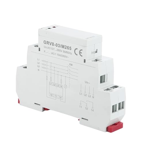 Relais défaillance phase GRV8-03 avec mesure efficace vraie pour sécuriser les moteurs