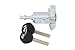 NewYall Front Left LH Driver Side Door Lock Cylinder Barrel w/ 2 Keys