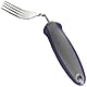 Homecraft Newstead Cutlery, Angled Fork, Right Handed Adaptive Dining Aid, Utensil for Elderly, Disabled, Handicapped, Parkinson’s Disease, and Arthritis users, Non Slip Easy Grip
